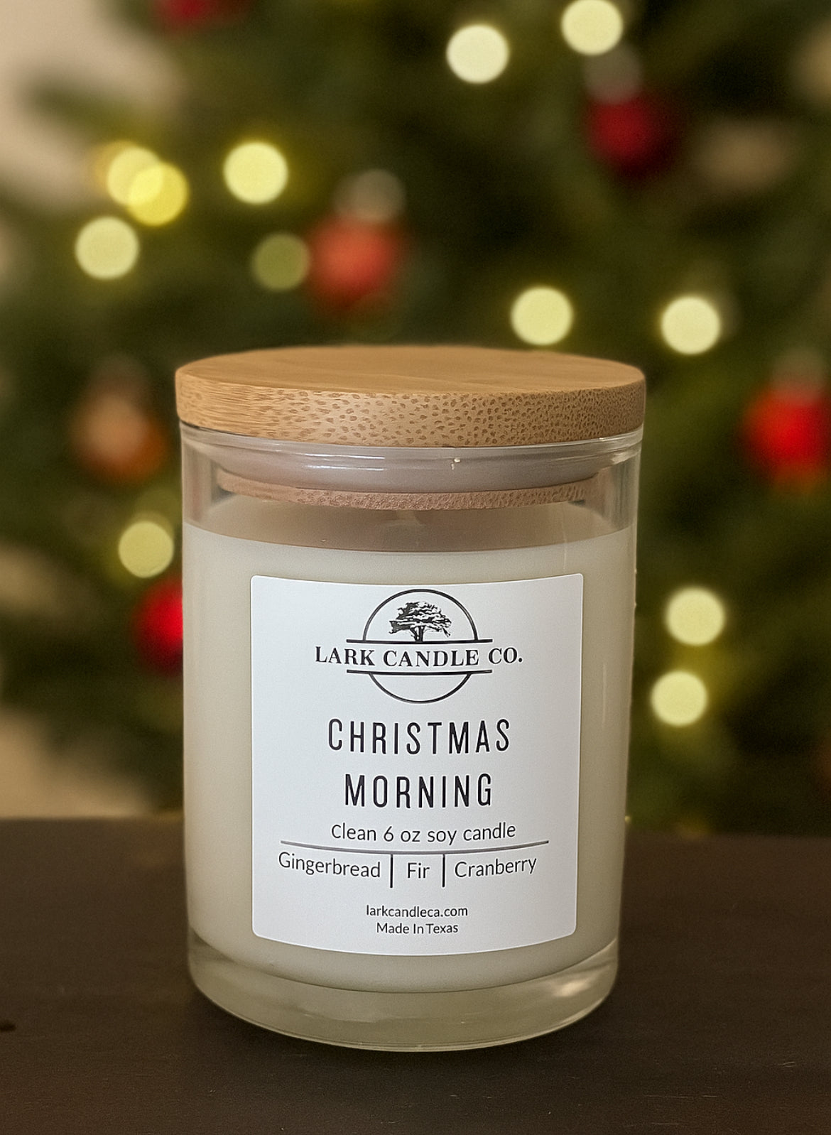 Christmas Morning-6oz candle (glass)