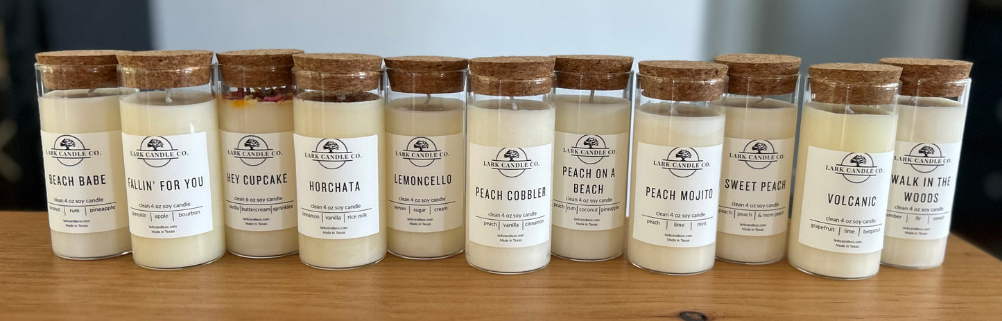 Beach Babe-4oz candle (glass)
