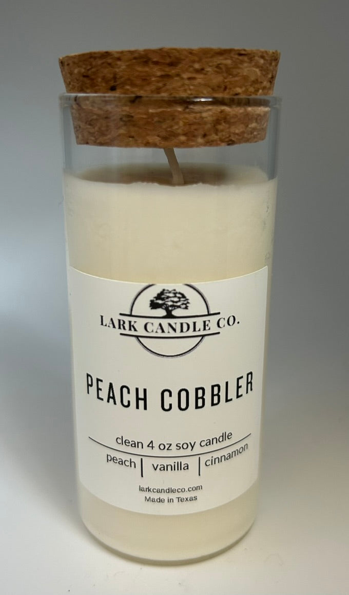 Peach Cobbler-4oz (glass)
