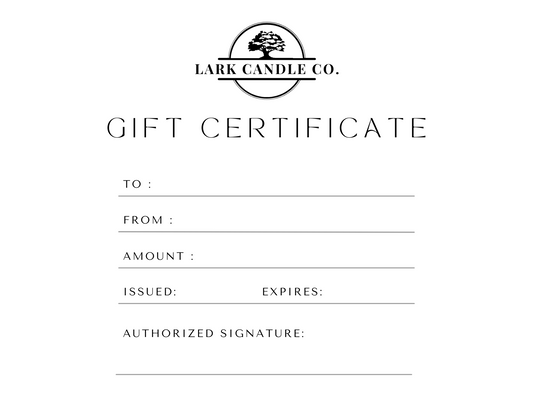 Gift Certificate